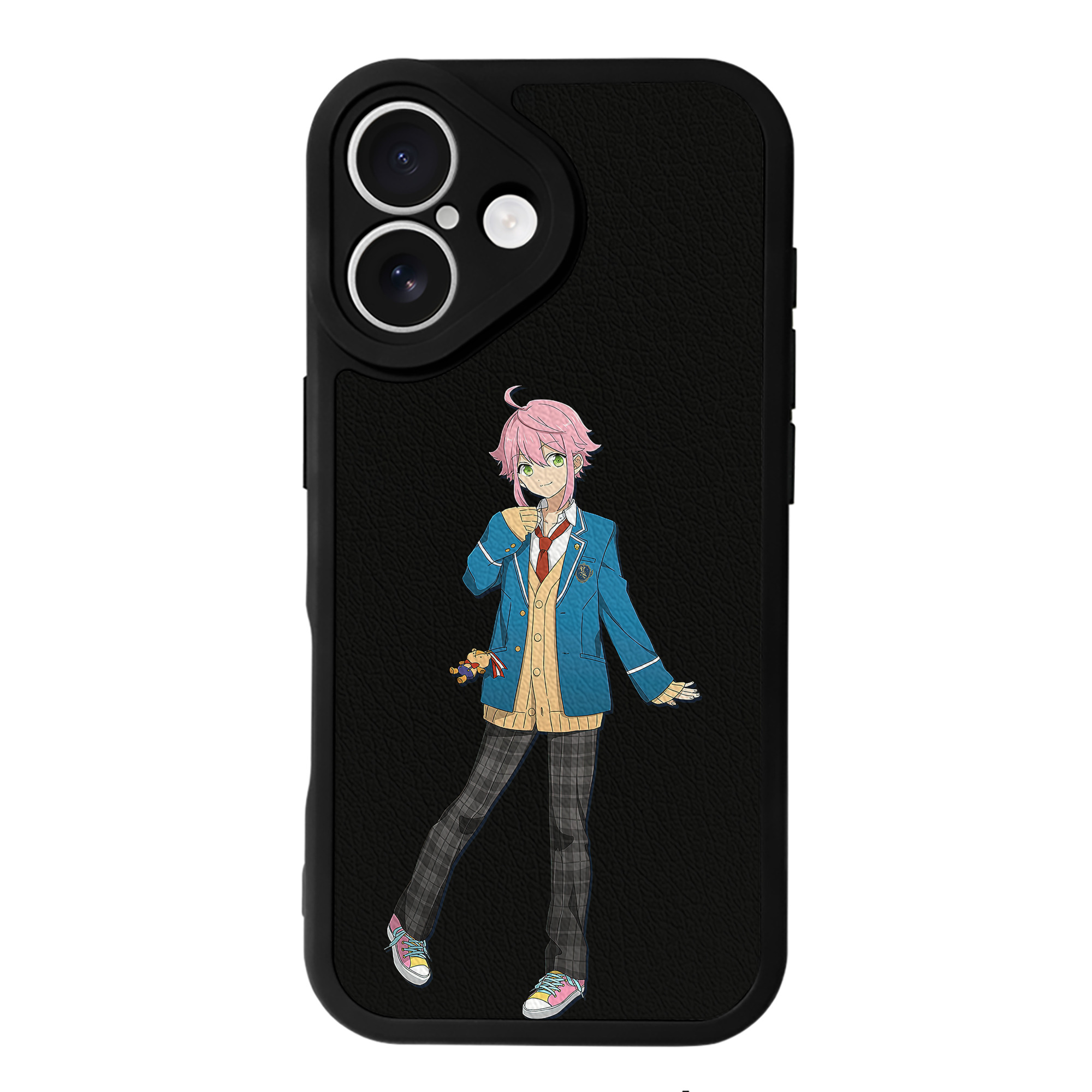 （画像用） あんさんぶるスターズ! Ensemble Stars 【iPhone 16シリーズ対応】シリコンスマホケース（レザー調） 材質：シリコン